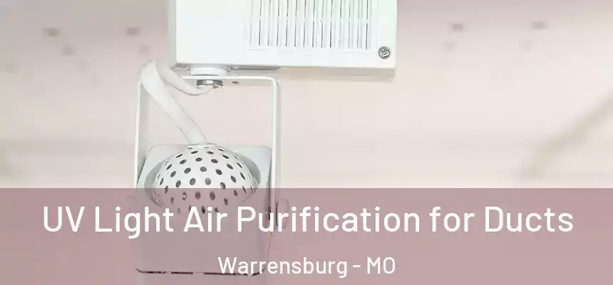 UV Light Air Purification for Ducts Warrensburg - MO